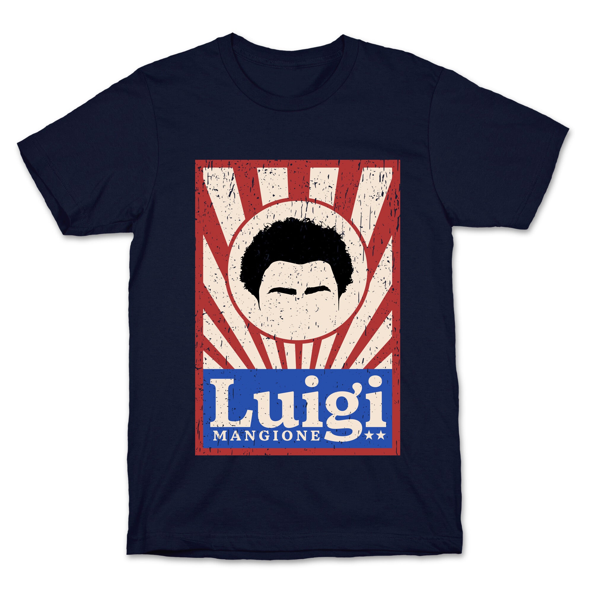 Luigi Mangione Campaign Poster T-Shirt